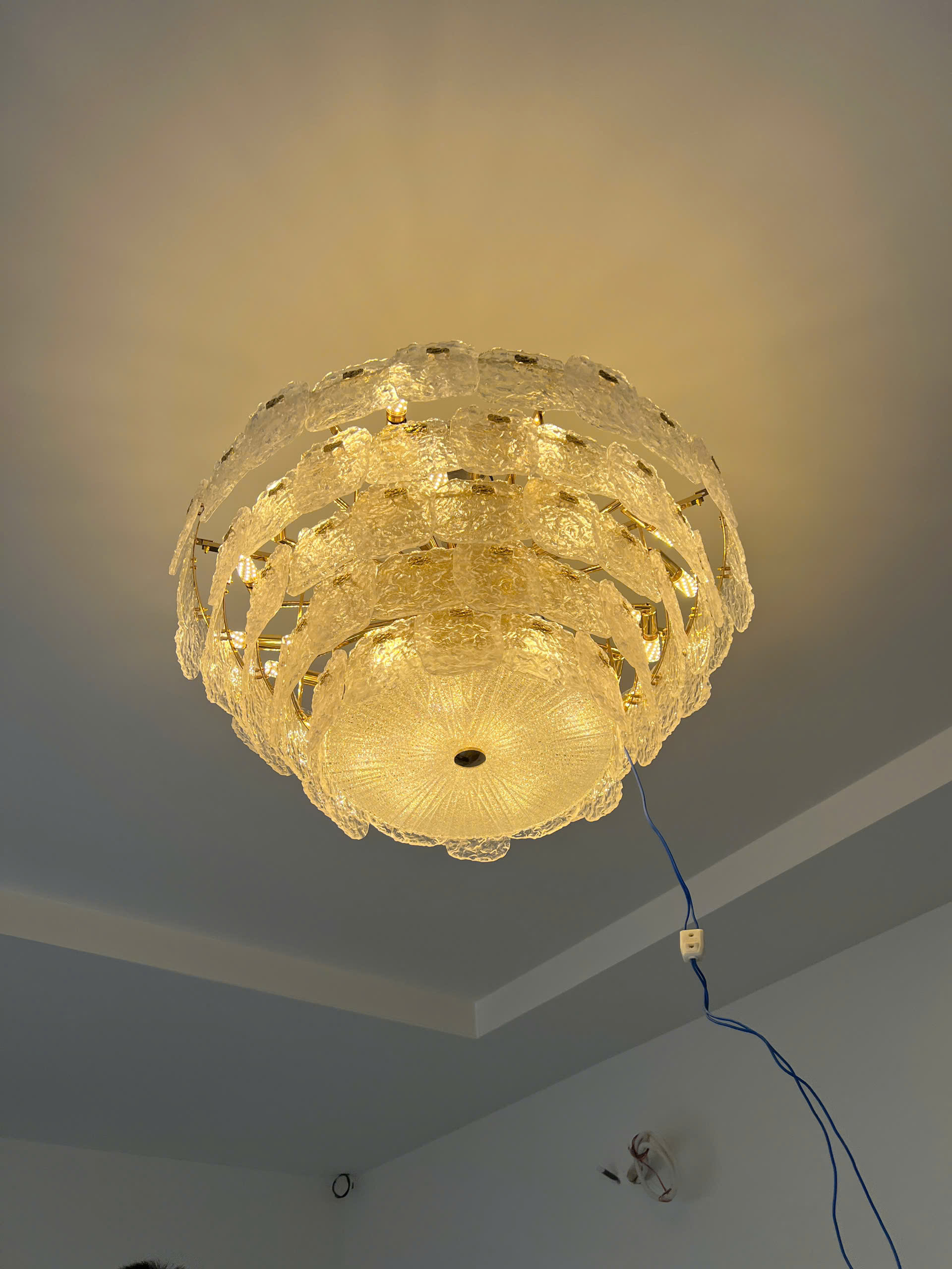 Đèn pha lê tpl009t1000 ánh sáng màu vàng