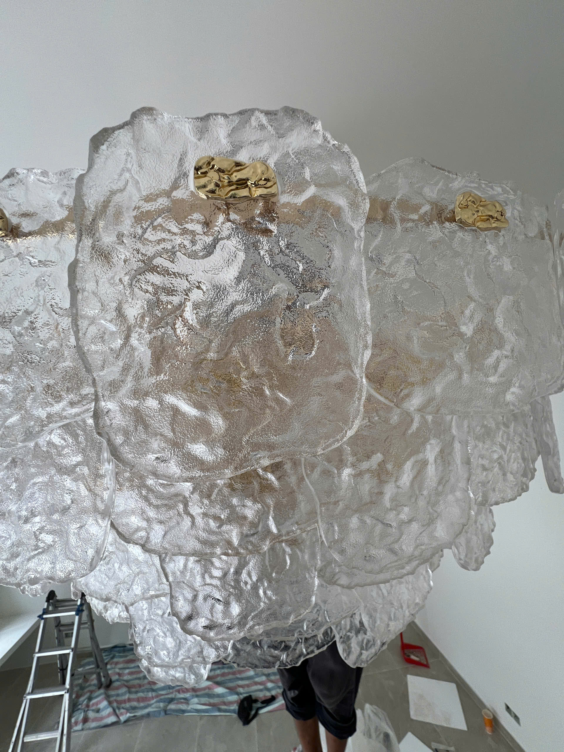 Chi tiết tấm băng đang tan chảy tpl009t1000