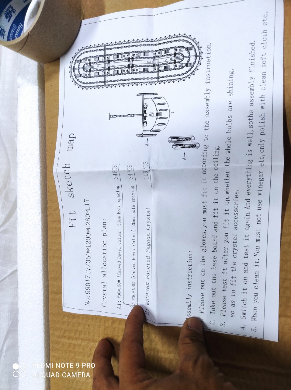 Hướng dẫn lắp đặt đèn TPL017N1200 