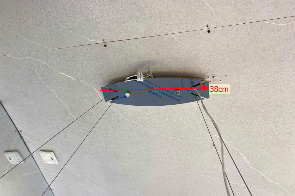 pát đèn treo trên trần TPL021L1200