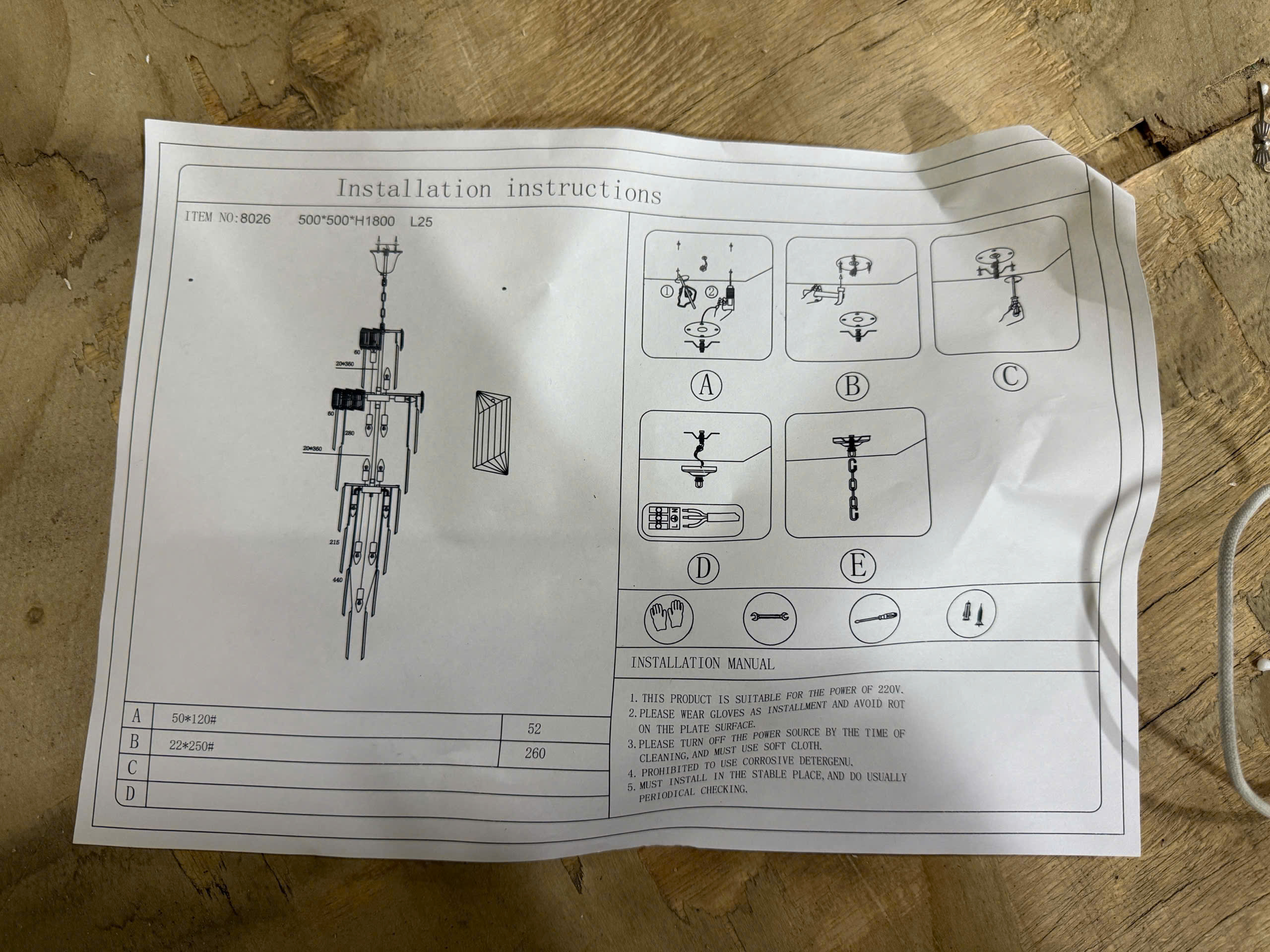 Hướng dẫn lắp đặt đèn TPL0826