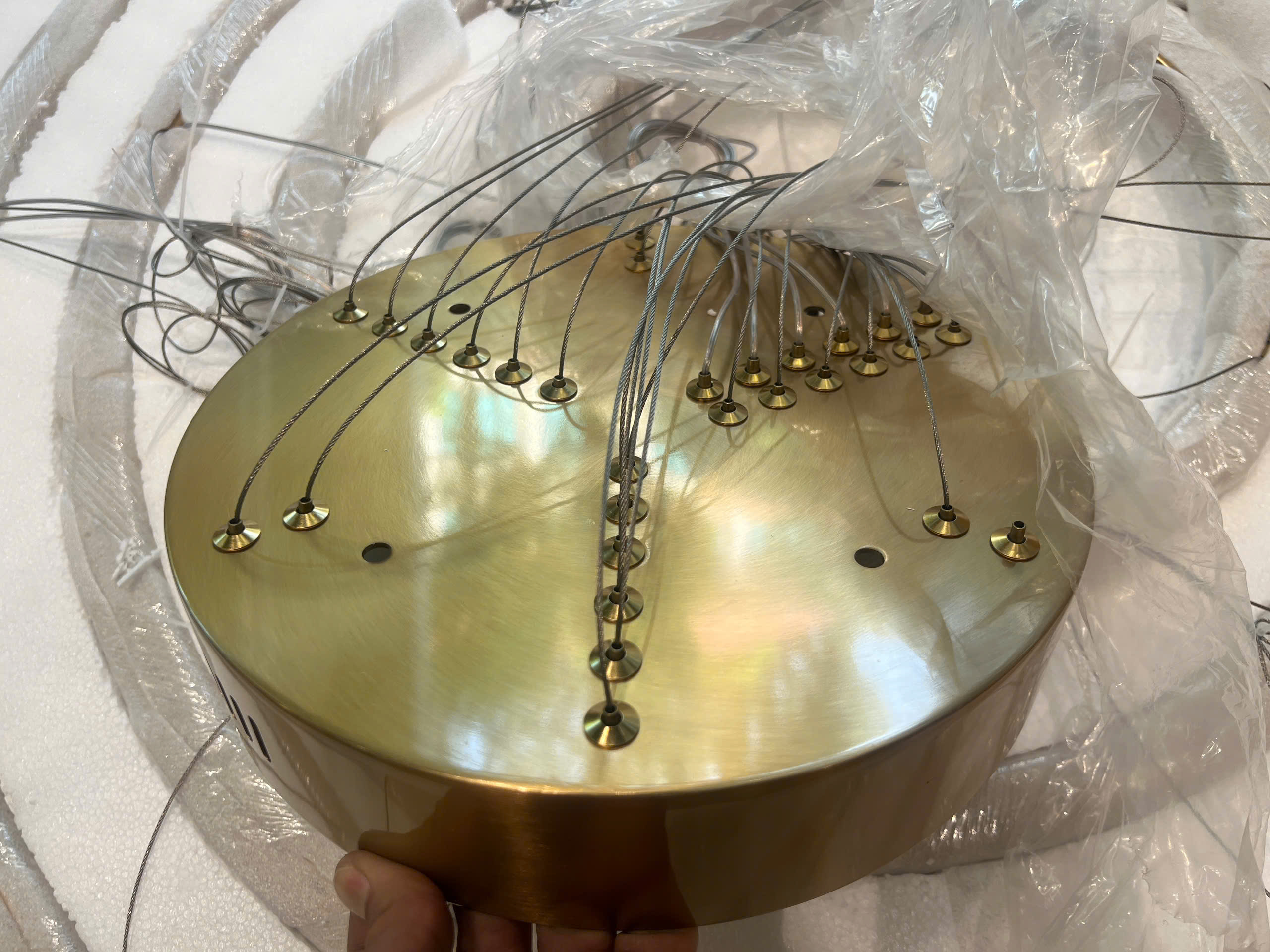 Dây cáp treo đèn chùm pha lê TPL20