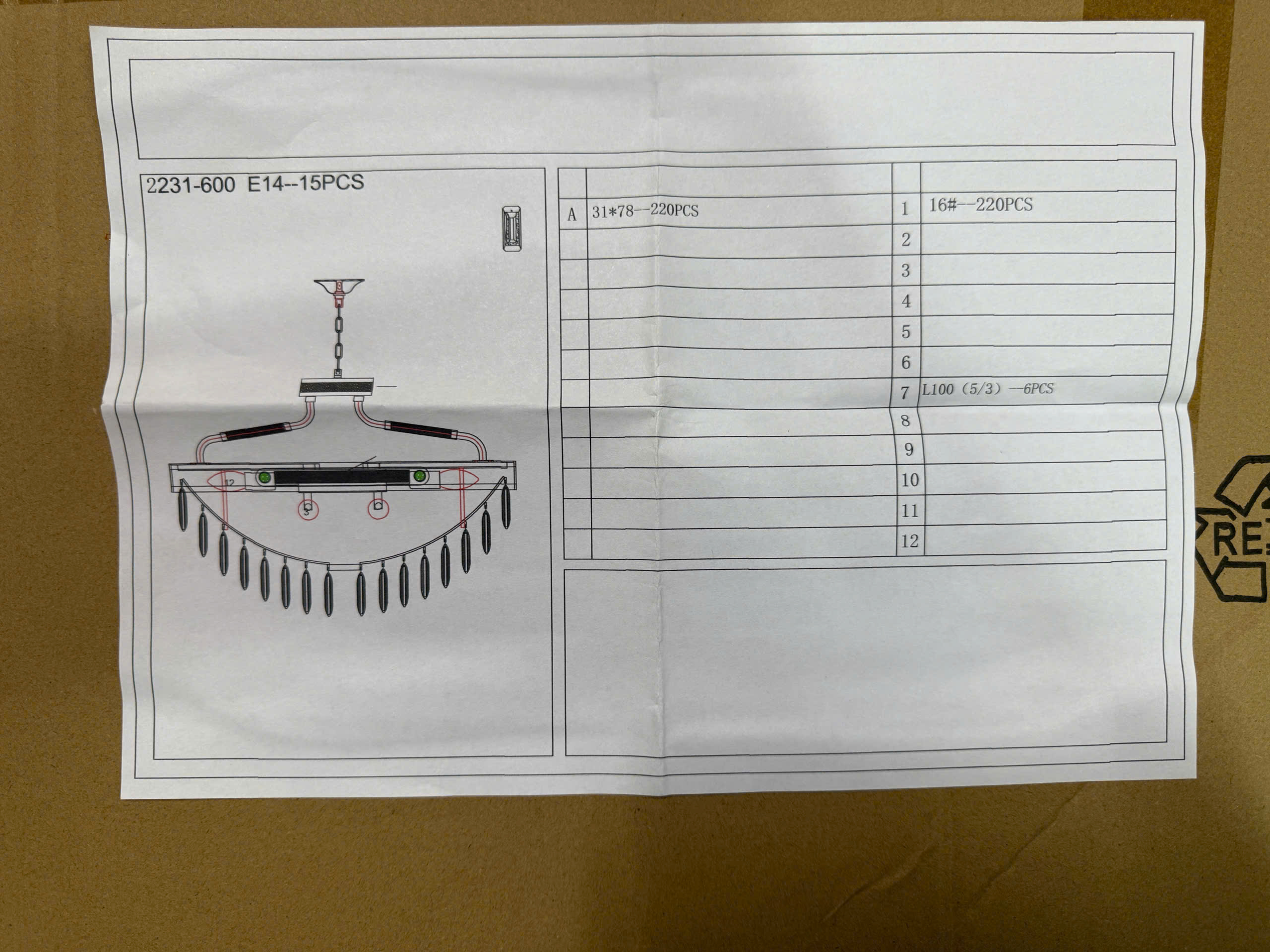 Hướng dẫn lắp đặt đèn TPL2231T600