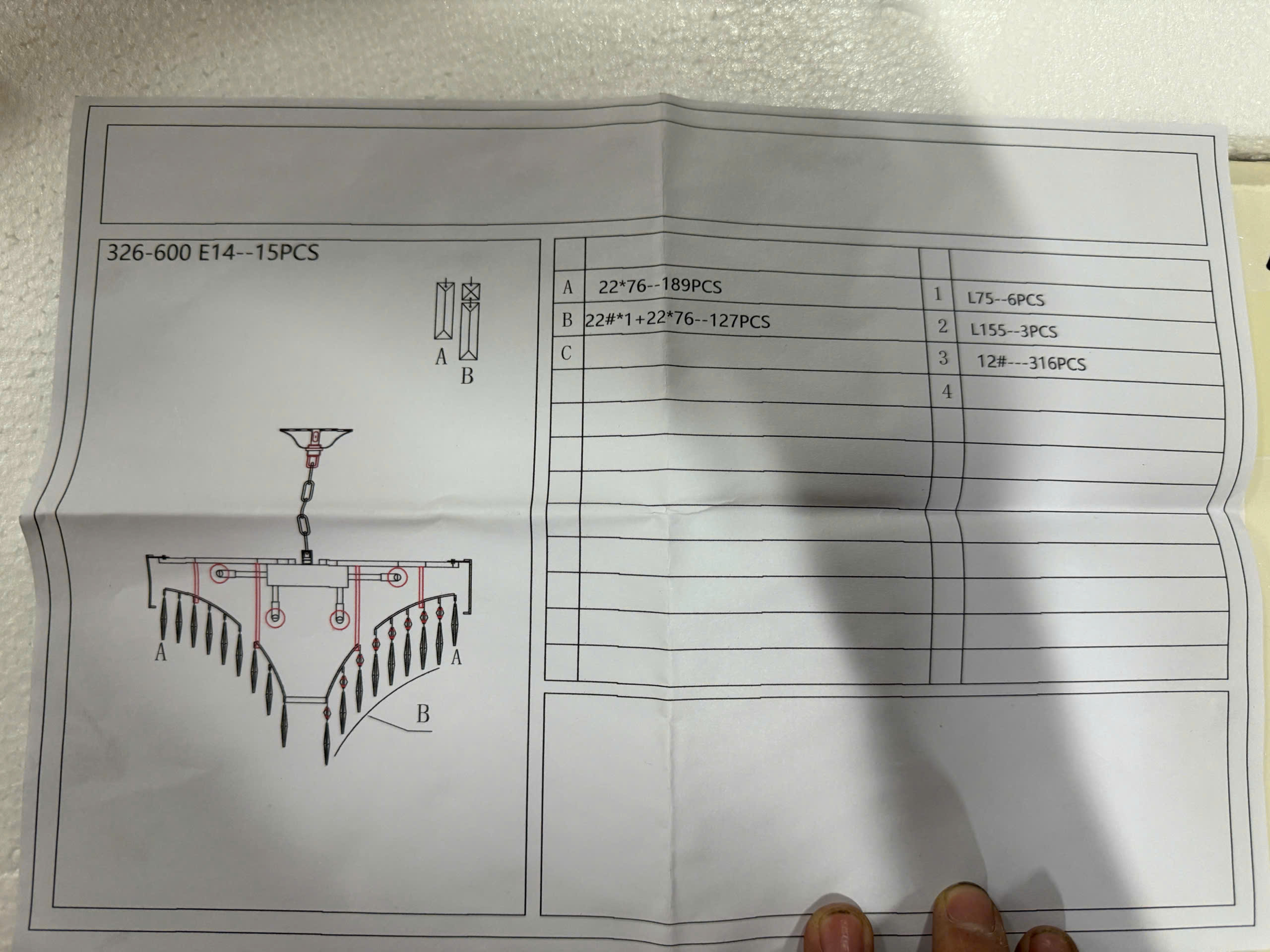 Hướng dẫn sử dụng đèn chùm TPL326T600