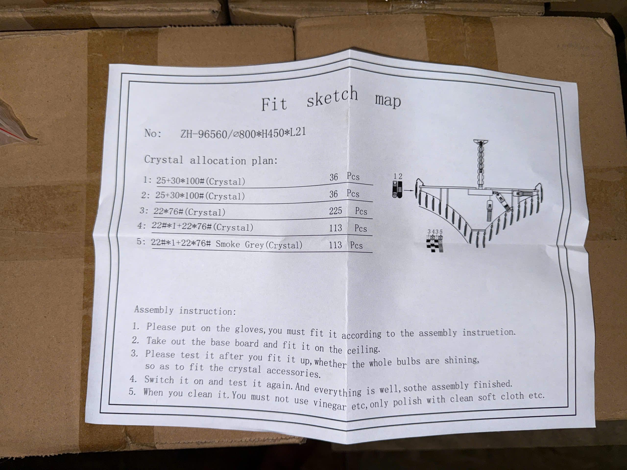 Hướng dẫn lắp đặt đèn TPL560T800