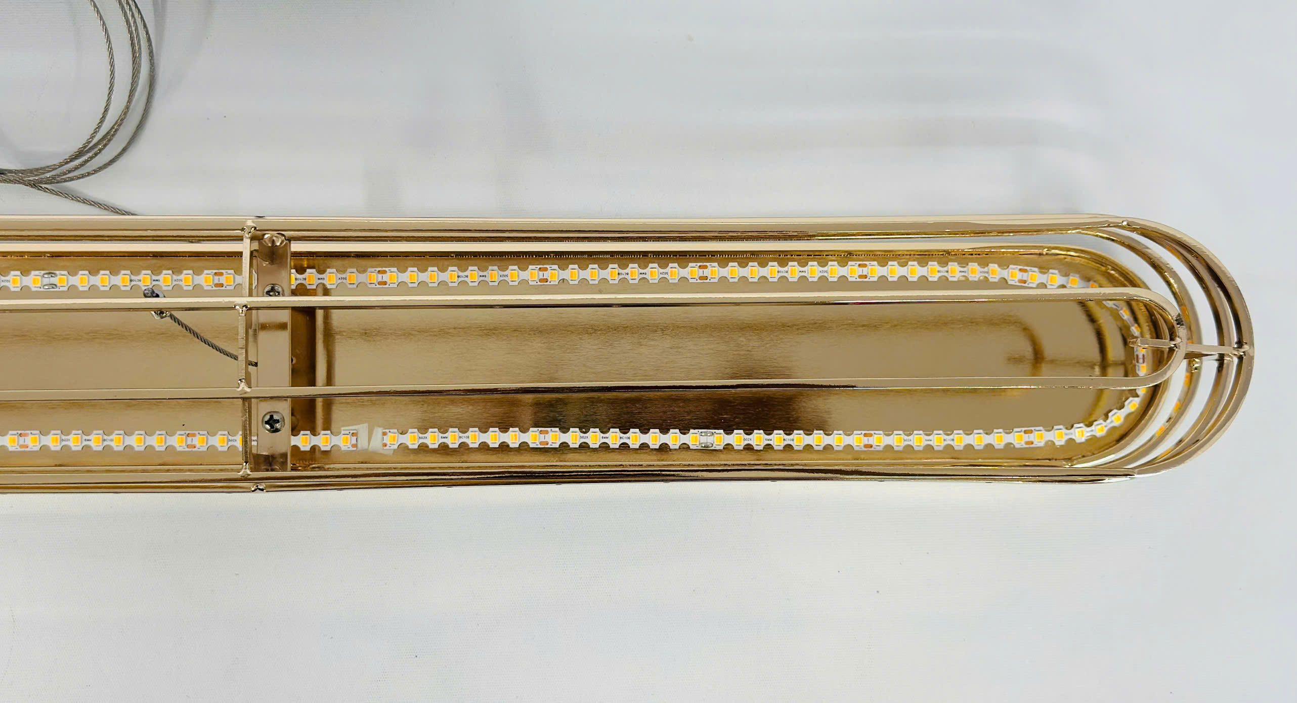 Đèn inox vàng TPL588T1200