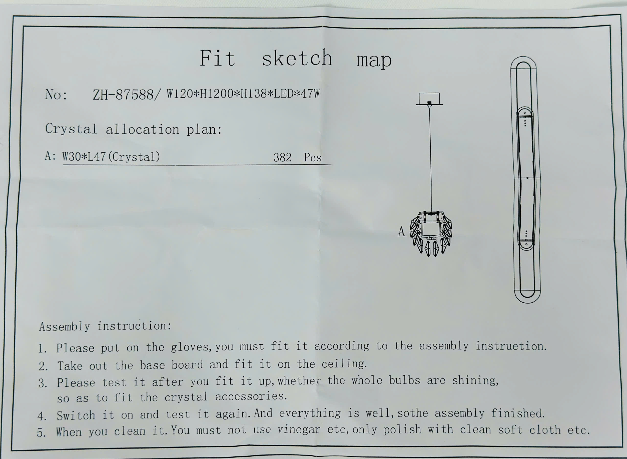 Hướng dẫn lắp đặt đèn TPL588T1200