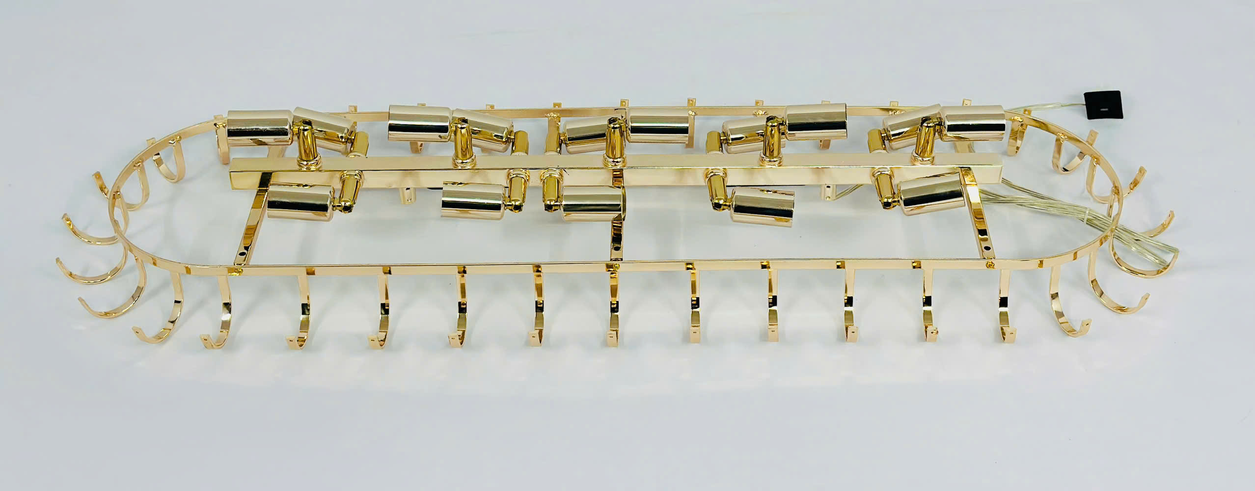 Khung đèn Đèn thả pha lê mờ dài 97cm TPL6291N970