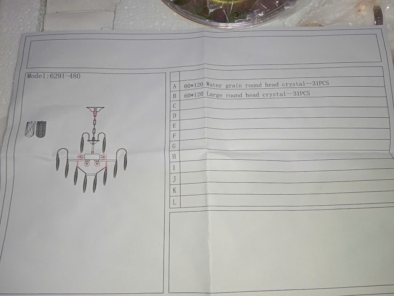 Hướng dẫn lắp đặt đèn TPL6291T480