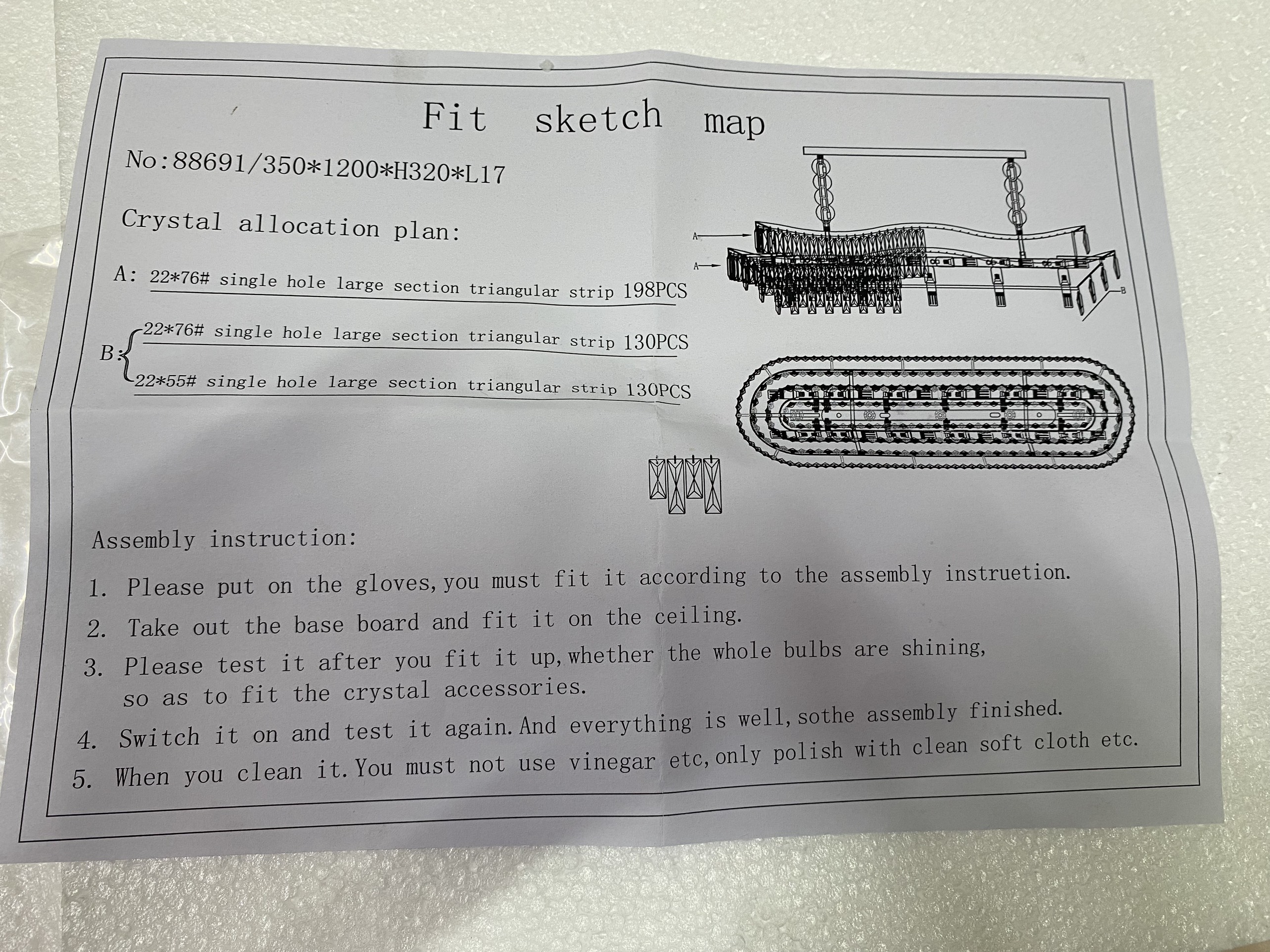 Hướng dẫn lắp đặt đèn TPL691N1200