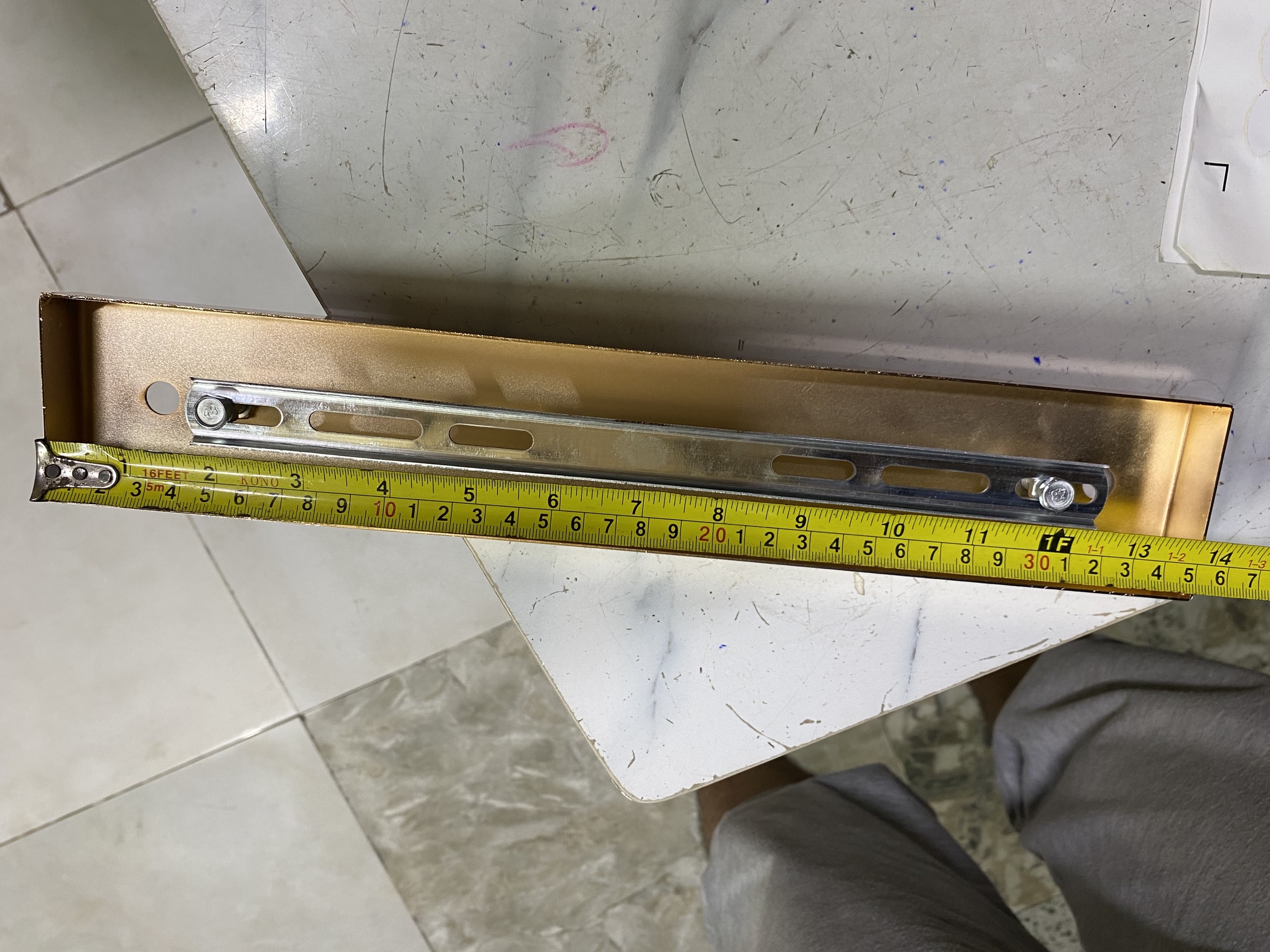 Kích thước đế treo Đèn chùm pha lê Mica Acrylic dài 80cm TPL8032N800