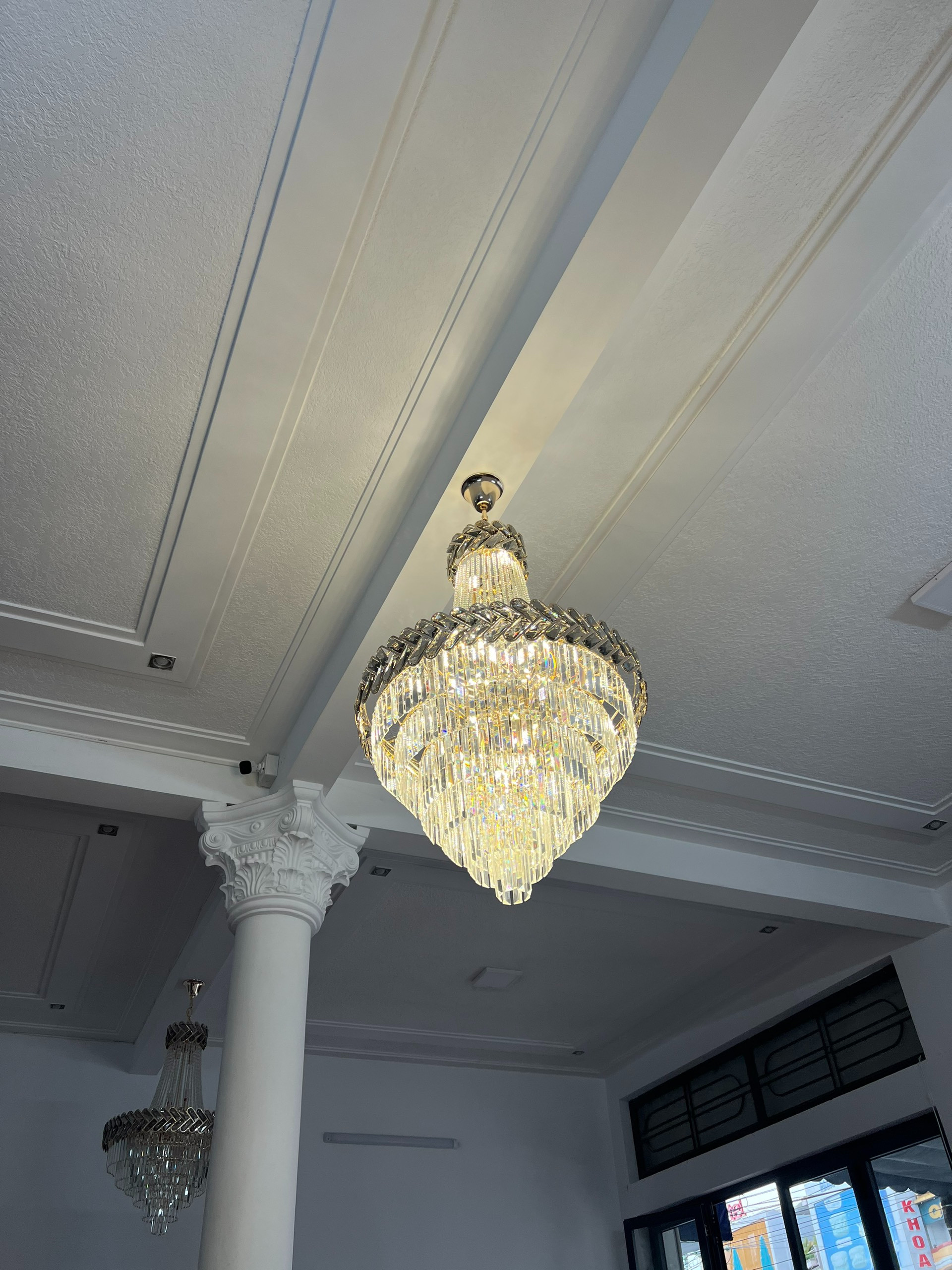 Đèn chùm pha lê đường kính 80 cm TPL88450T800