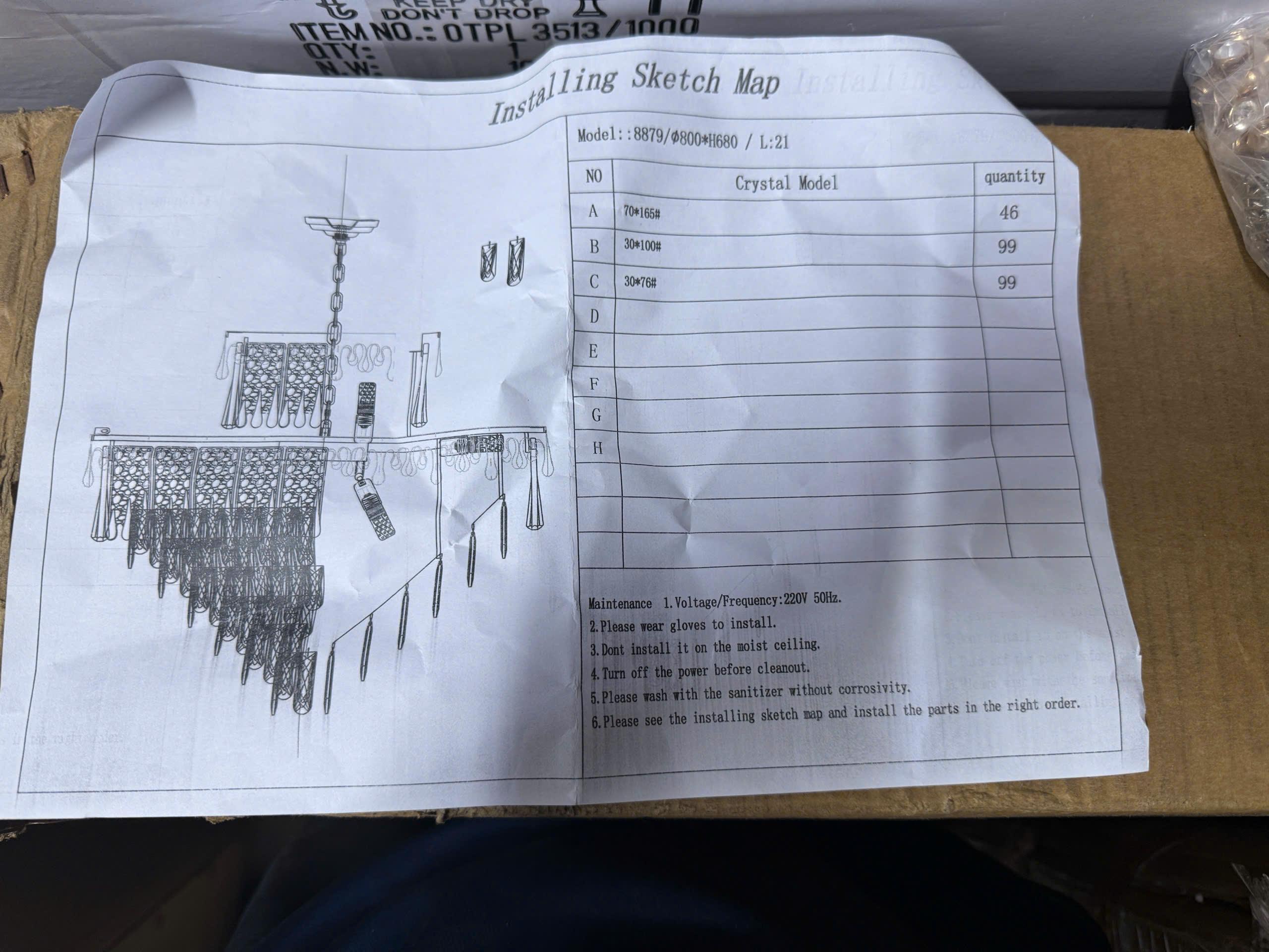 Hướng dẫn sử dụng đ&egrave;n TPL8879T800