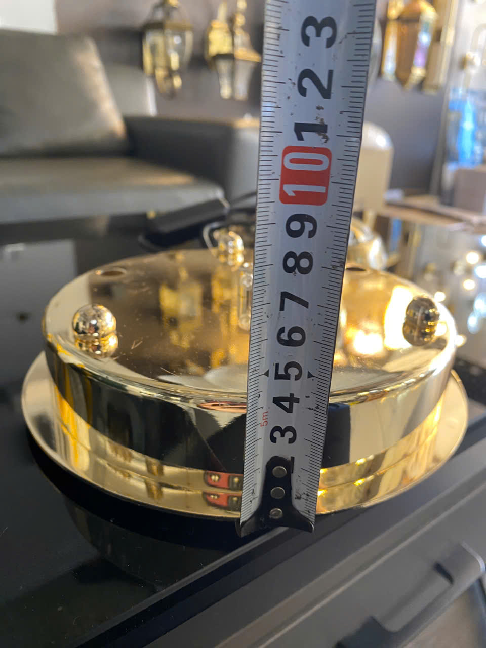 Đế bắt trần của đèn chùm thả 3 dây TPL8882T600