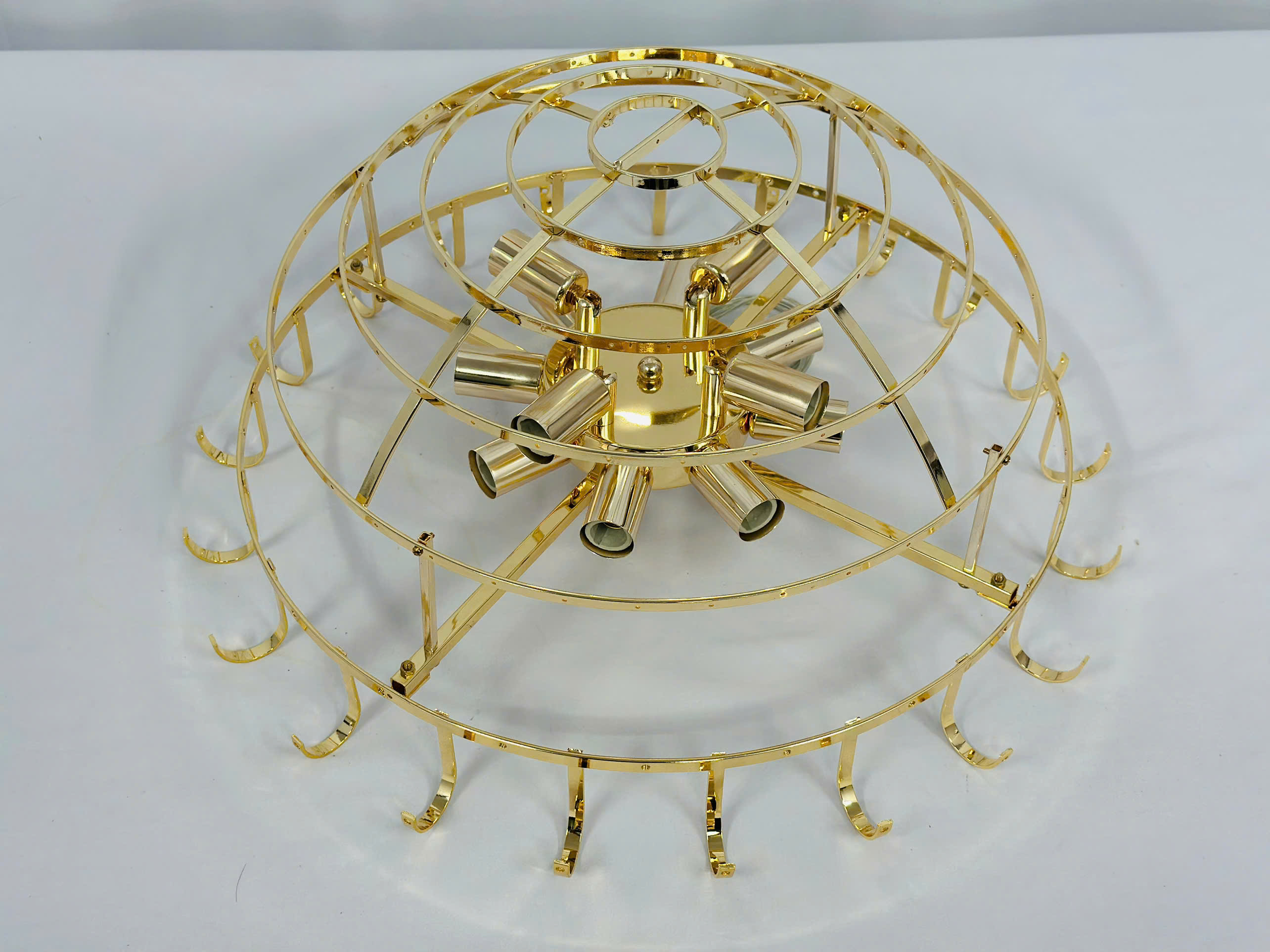 Khung Đèn chùm pha lê trong đường kính 60cm TPL8883T600