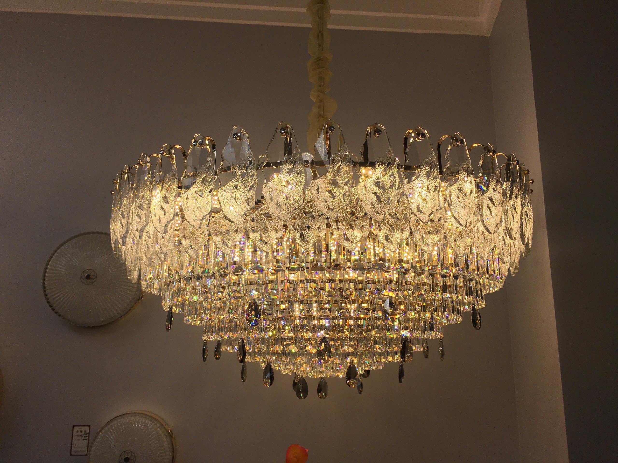 Đ&egrave;n ch&ugrave;m pha l&ecirc; trong đường k&iacute;nh 80cm TPL8883T800 &aacute;nh s&aacute;ng v&agrave;ng