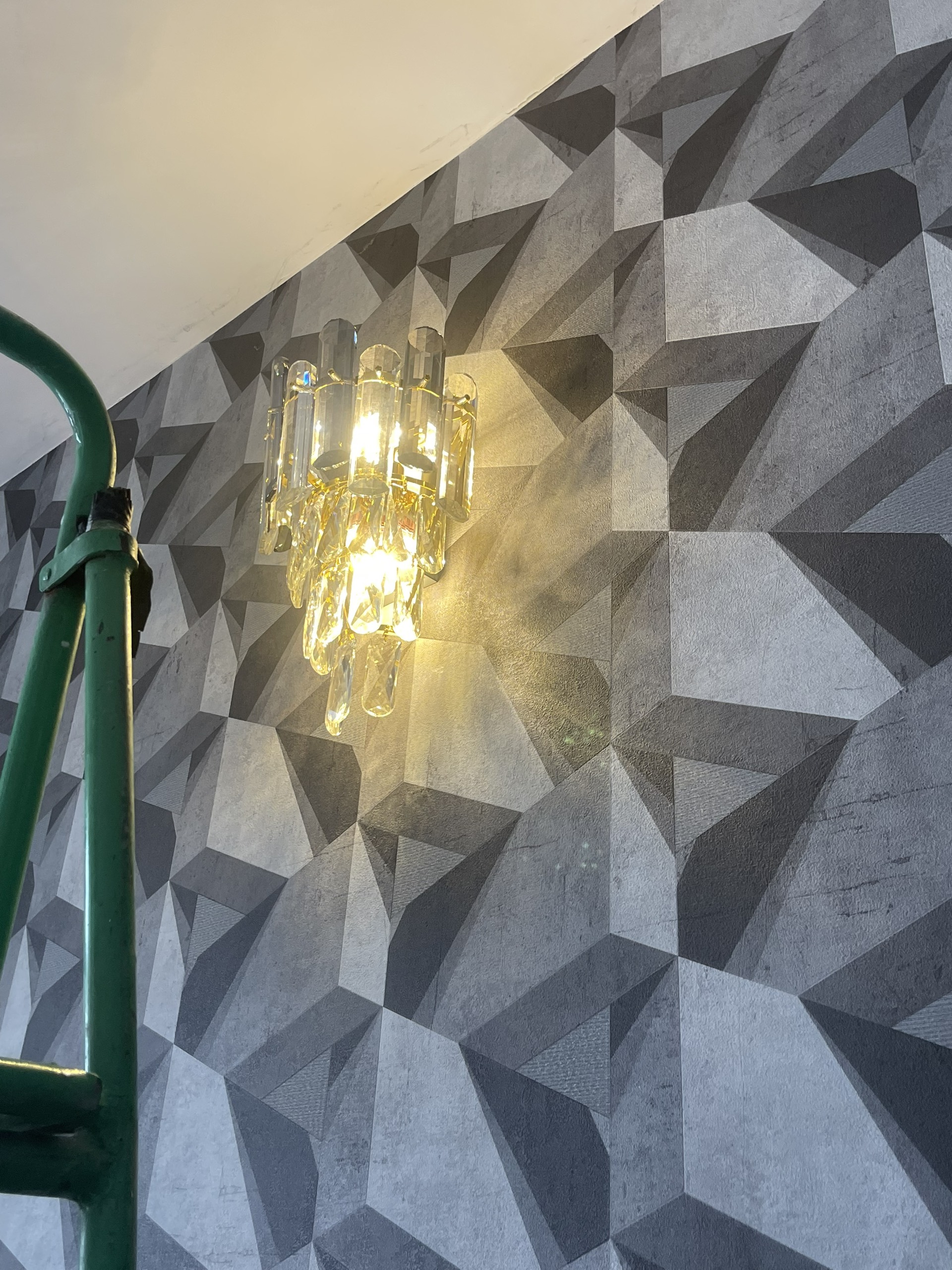 Đèn tường pha lê cao cấp VPL88207 ánh sáng 3 chế độ