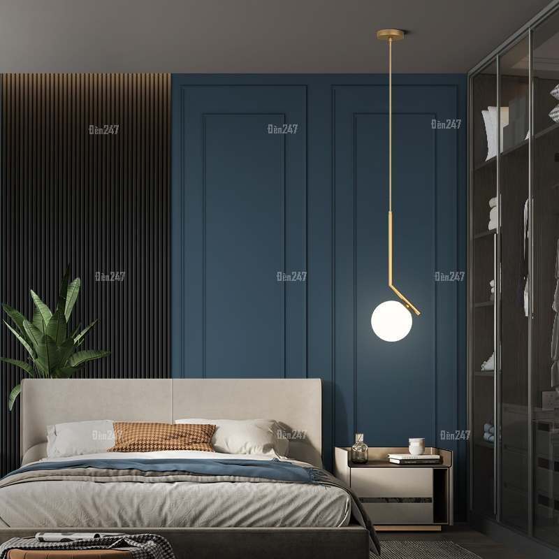 Đèn thả cành bóng cầu DT-4002/150