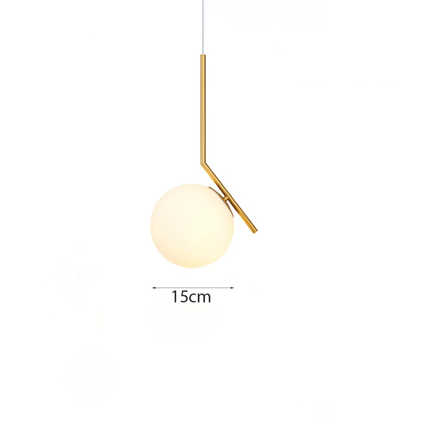 Đèn thả cành bóng cầu DT-4002/150