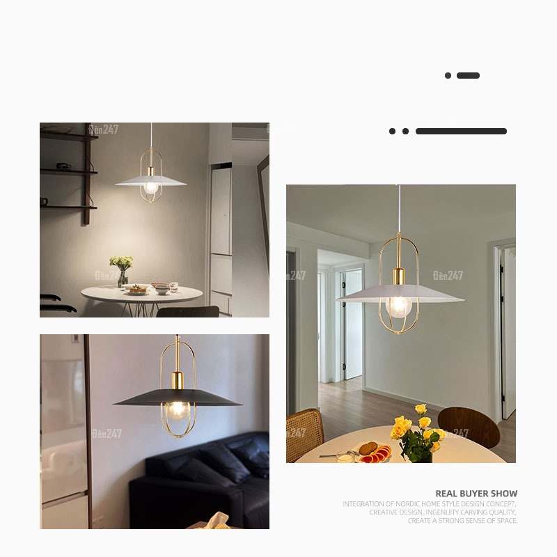 Đèn treo bàn cafe DT-6288/BK