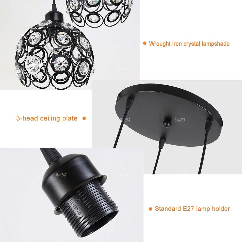 Đèn thả quầy Bar DT-8010/BK