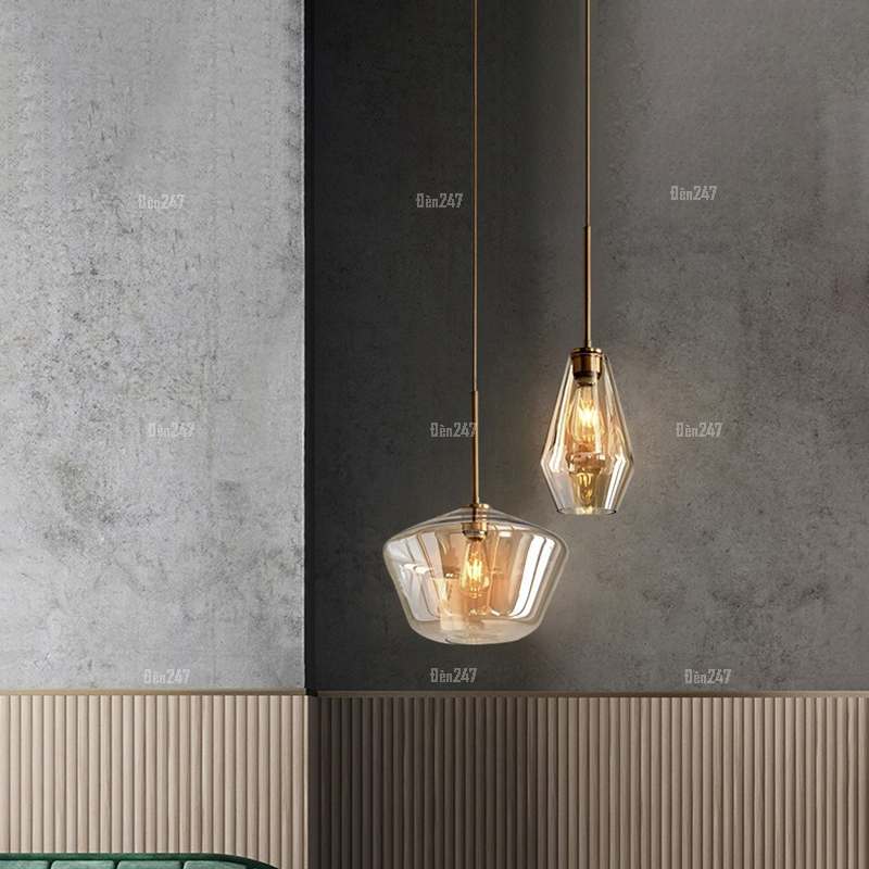 Đèn Châu Âu màu trà DT-FY860/1A