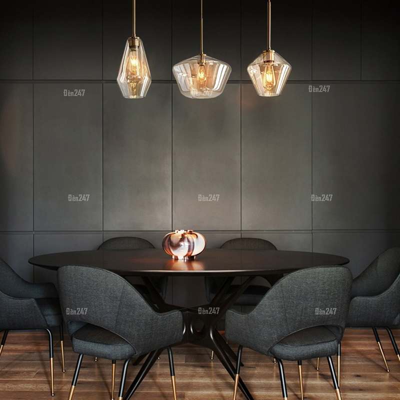 Đèn Châu Âu màu trà DT-FY860/1A