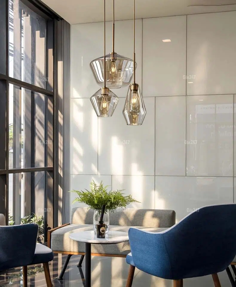 Đèn Châu Âu màu trà DT-FY860/1A