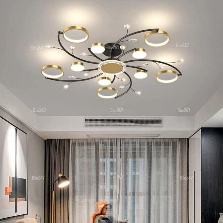 Đ&egrave;n hoa trang tr&iacute; trần nh&agrave; DT-H283/10