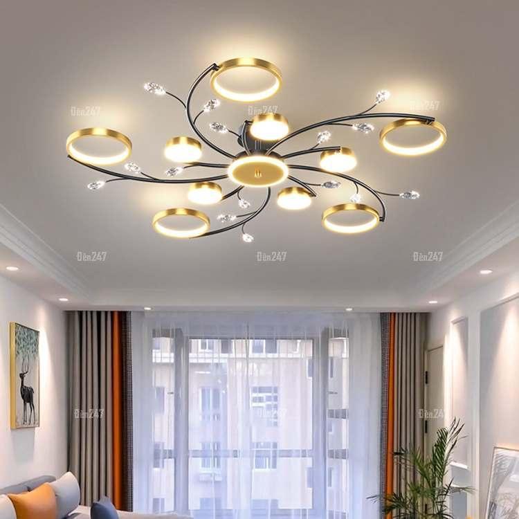 Đ&egrave;n hoa trang tr&iacute; trần nh&agrave; DT-H283/10