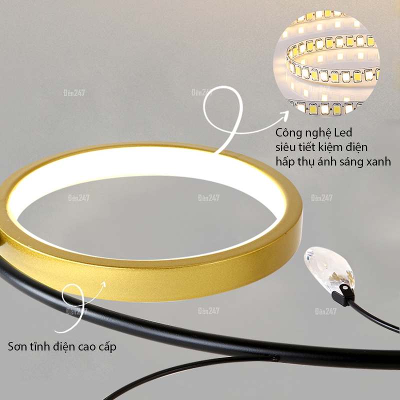 Đèn hoa trang trí trần nhà DT-H283/8