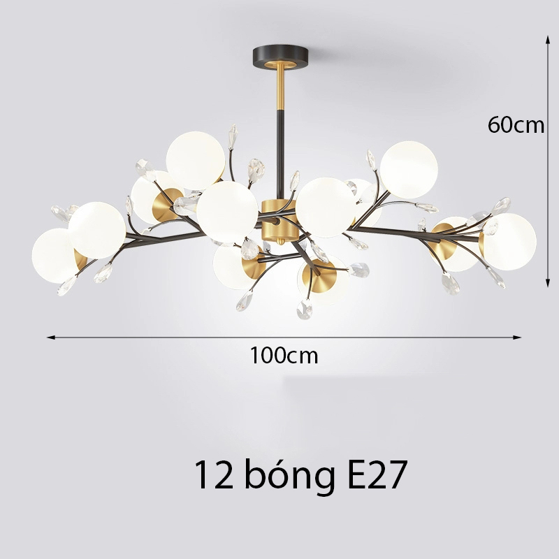 Đèn trần phòng khách DT-H285/12
