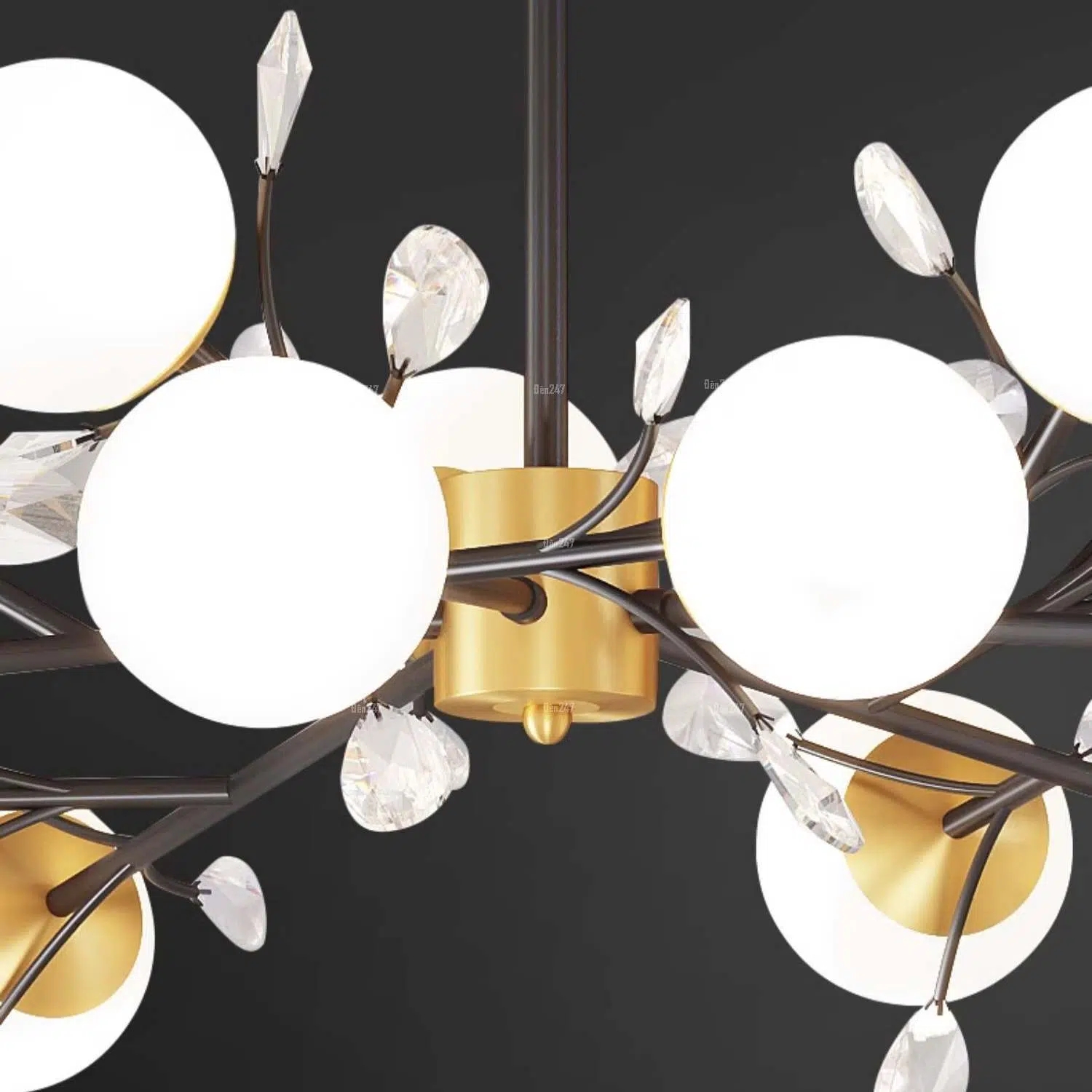 Đèn trần phòng khách DT-H285/9