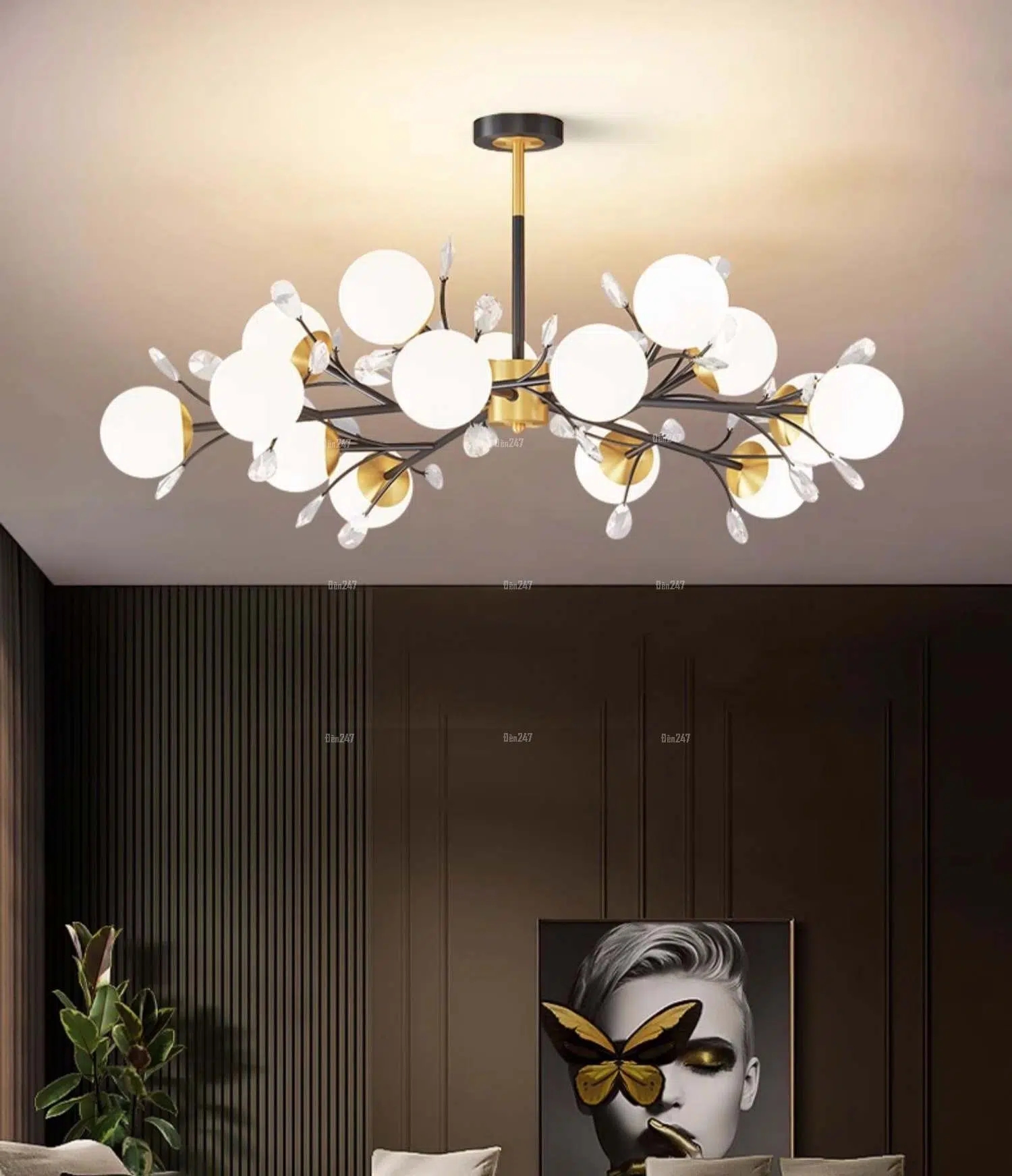 Đèn trần phòng khách DT-H285/15