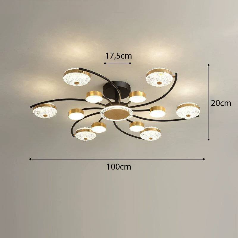 Đèn hoa treo trần nhà DT-H286/12