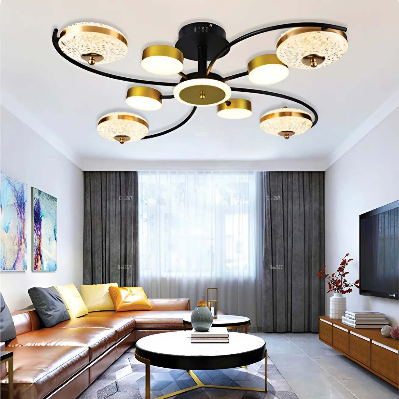 Đèn hoa treo trần nhà DT-H286/8