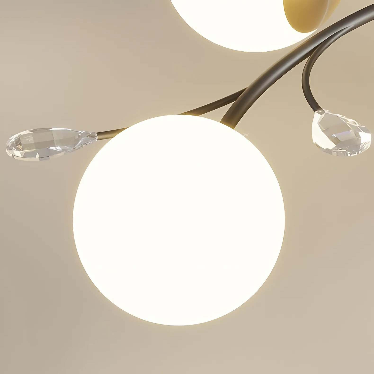 Đèn bóng cầu trắng mờ DT-H287/8