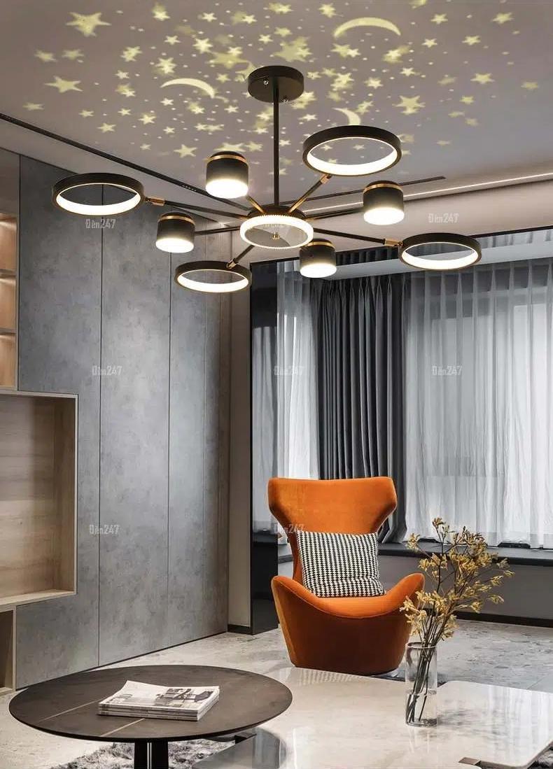 Đ&egrave;n treo hắt sao trần nh&agrave; DT-H6001/10