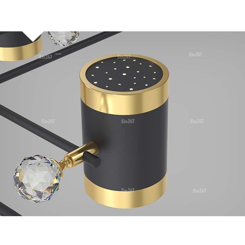 Đèn treo hắt sáng trần nhà DT-H6008/8+1