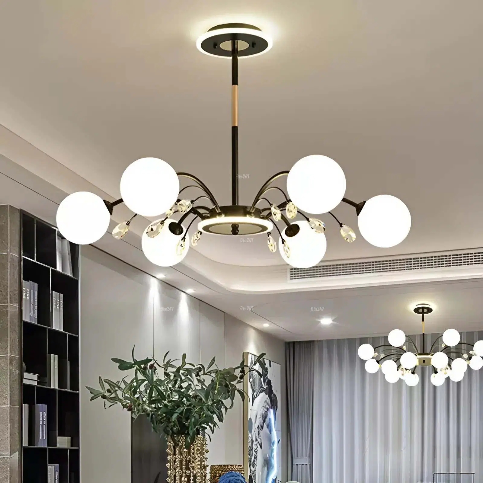 Đèn bóng cầu phòng khách DT-H9020/8