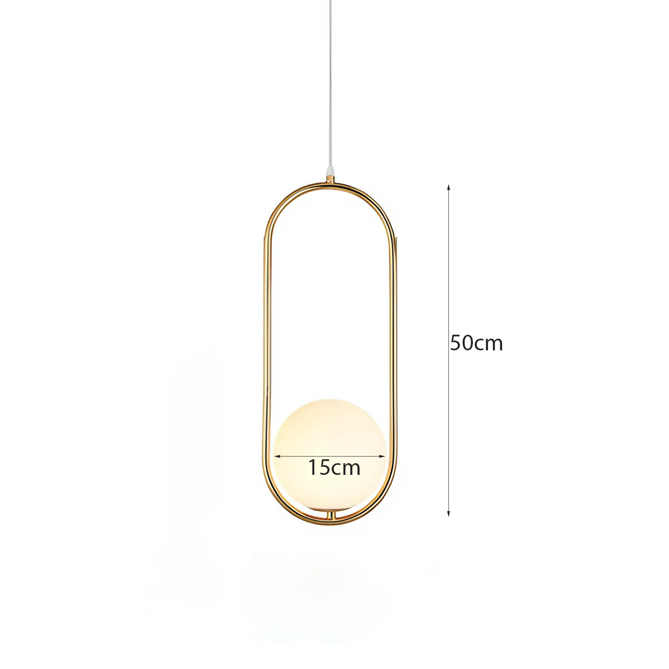 Đèn cầu thả đầu giường DT-N016/150-H500