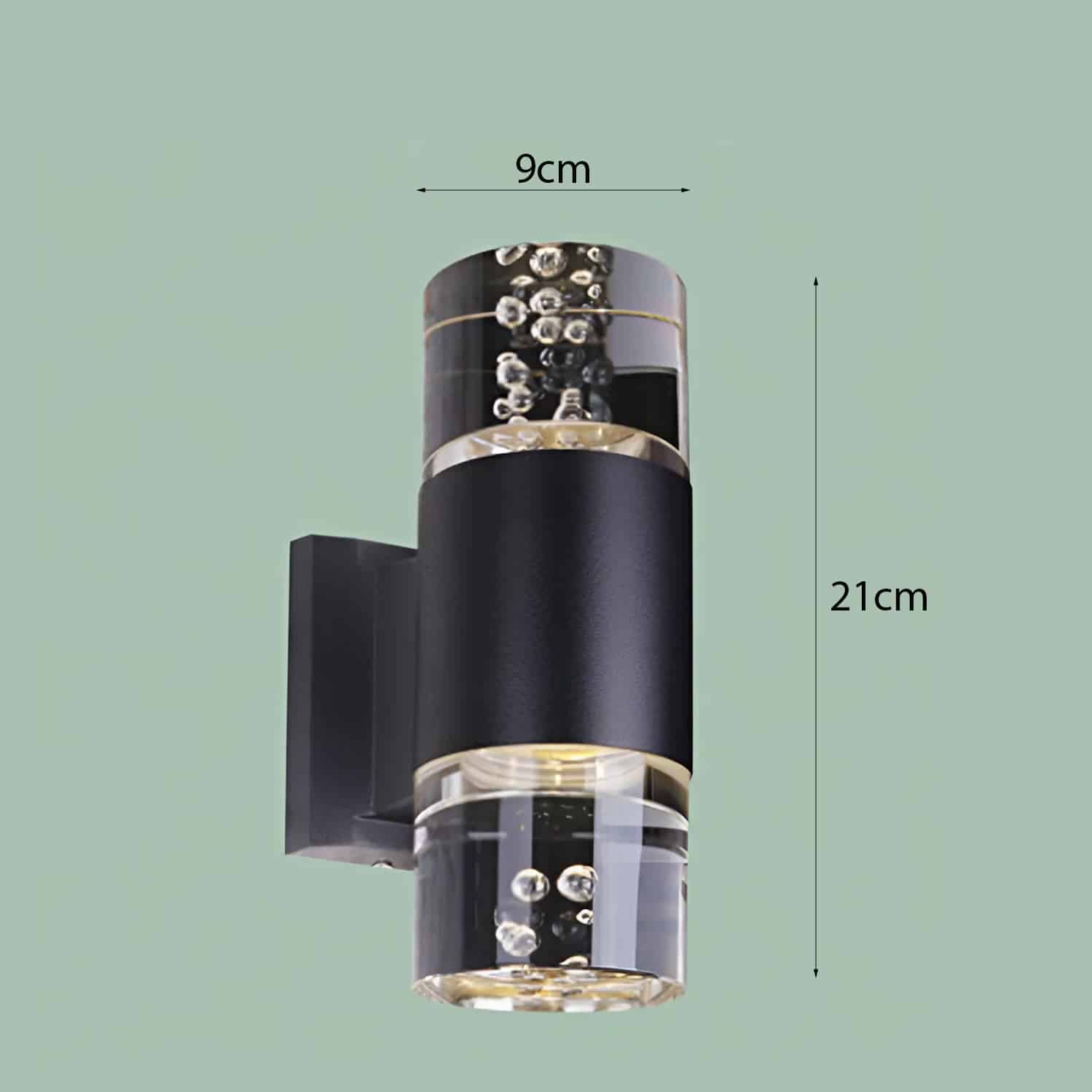 Đèn tường led pha lê bọt khí NT-35Y10/2