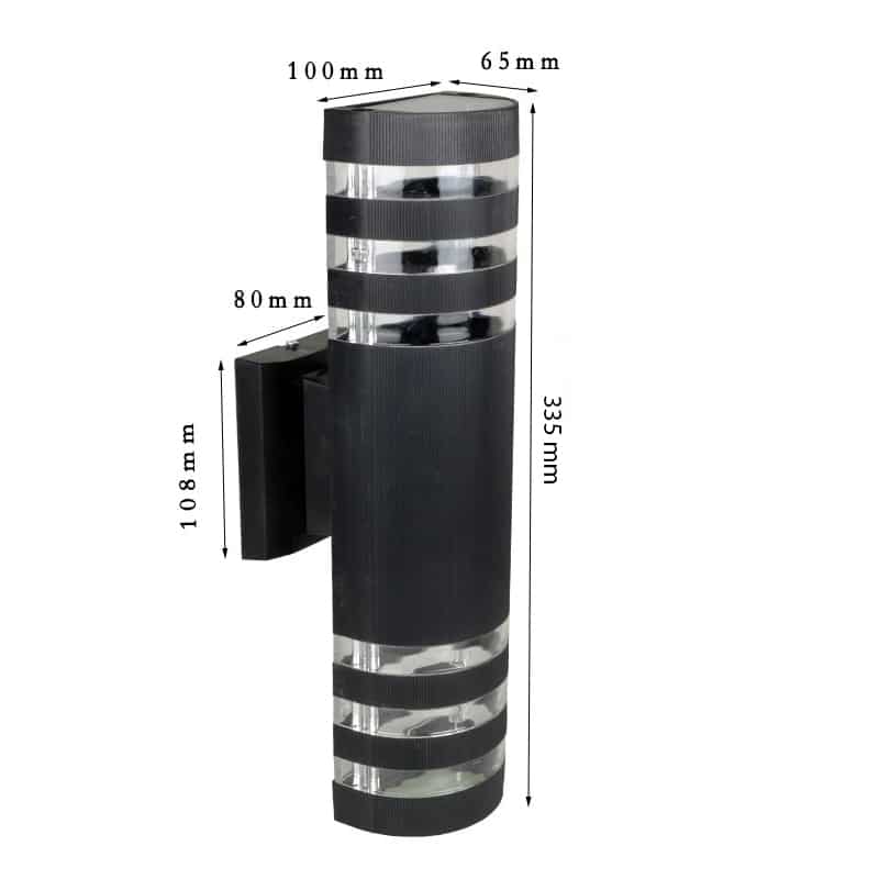 Đèn gắn tường bán nguyệt 2 đầu NT-3740/2