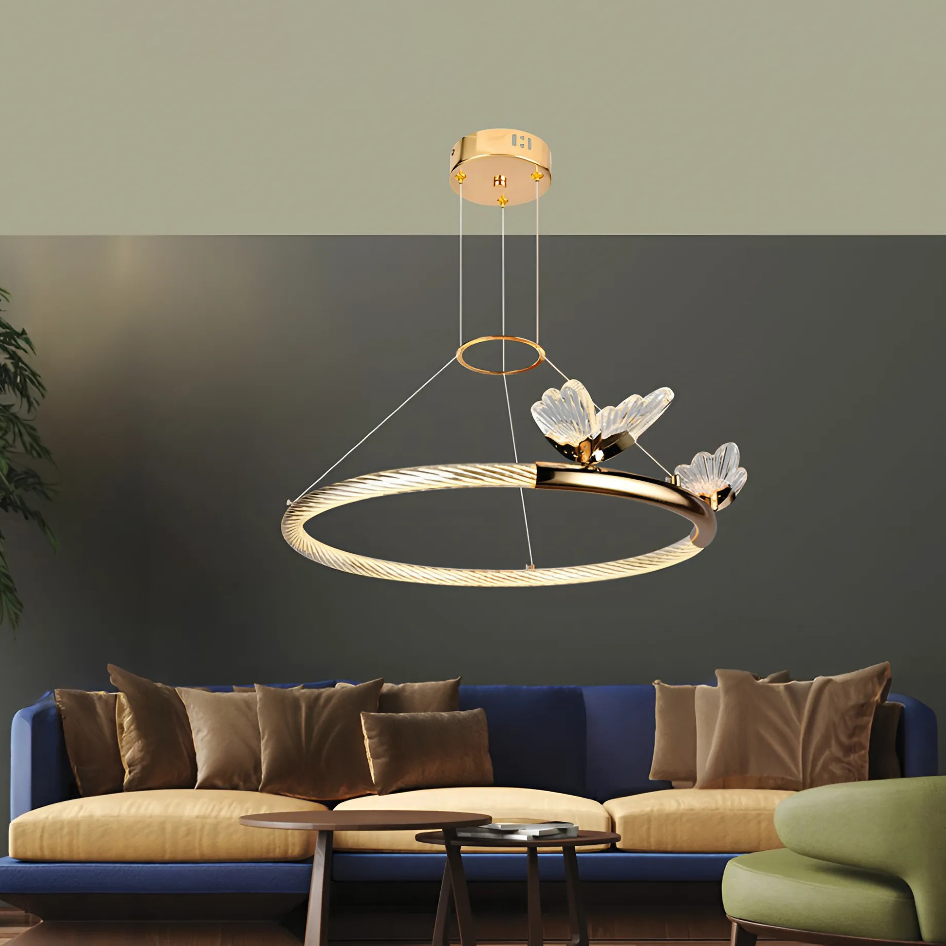 Đèn thả 1 vòng TL-2220/500GD