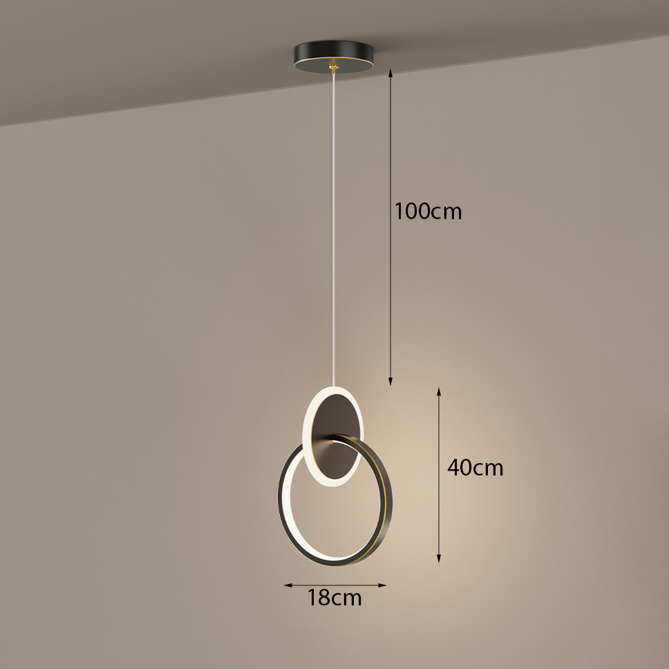 Đèn led đầu giường TL-2292/1BK