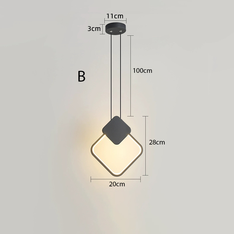 Đèn thả tròn trang trí đầu giường TL-5890B