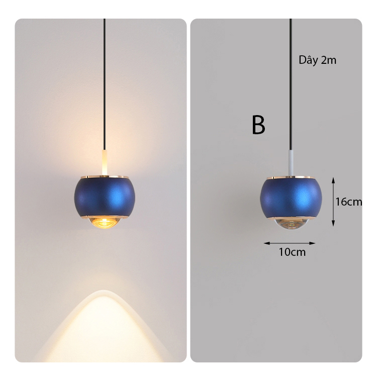 Đèn thả hắt sáng 2 đầu TL-6231/B