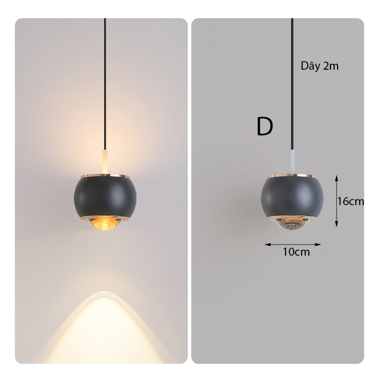 Đèn thả hắt sáng 2 đầu TL-6231/D