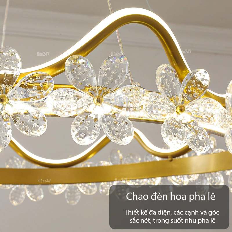 Đèn vương miện pha lê TL-8804/600