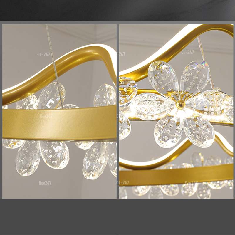 Đèn vương miện pha lê TL-8804/600